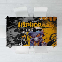 Hip Hop Street Style Tablecloth Yellow and Black Graffiti and Urban Skull Character Design - Wonder Print Shop