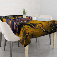 Hip Hop Street Style Tablecloth Yellow and Black Graffiti and Urban Skull Character Design - Wonder Print Shop