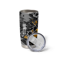 Hip Hop Street Style Tumbler Cup Yellow and Black Graffiti and Urban Skull Character Design - Wonder Print Shop