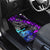 Hip Hop Battle Car Mats Smoking Ape Character and Purple Green Graffiti Street Art Design - Wonder Print Shop