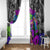 Hip Hop Battle Window Curtain Spray Can Kid Character and Colorful Graffiti Street Art Design - Wonder Print Shop