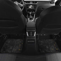 Jesus Graffiti Design Car Mats Crowned Portrait and Urban Street Art Style in Red Yellow Black Theme - Wonder Print Shop