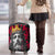 Jesus Graffiti Design Luggage Cover Crowned Portrait and Urban Street Art Style in Red Yellow Black Theme - Wonder Print Shop