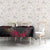 Jesus Graffiti Design Tablecloth Crowned Portrait and Urban Street Art Style in Red Yellow Black Theme - Wonder Print Shop
