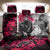 Hip Hop Graffiti Design Back Car Seat Cover Sitting Hooded Figure and Red Black Street Art Elements - Wonder Print Shop