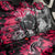 Hip Hop Graffiti Design Back Car Seat Cover Sitting Hooded Figure and Red Black Street Art Elements - Wonder Print Shop