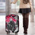 Hip Hop Graffiti Design Luggage Cover Sitting Hooded Figure and Red Black Street Art Elements - Wonder Print Shop