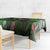 Graffiti Street Art Tablecloth Smoking Ape Character and Neon Crown Symbols in Green and Yellow Graphic Design - Wonder Print Shop