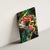 Lion King Africa Graffiti Street Art Canvas Wall Art Bold Text and Neon Colors Design - Wonder Print Shop