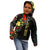 Lion King Africa Graffiti Street Art Kid Hoodie Bold Text and Neon Colors Design - Wonder Print Shop