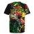 Lion King Africa Graffiti Street Art Rugby Jersey Bold Text and Neon Colors Design - Wonder Print Shop