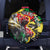 Lion King Africa Graffiti Street Art Spare Tire Cover Bold Text and Neon Colors Design - Wonder Print Shop