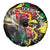Lion King Africa Graffiti Street Art Spare Tire Cover Bold Text and Neon Colors Design - Wonder Print Shop