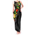 Lion King Africa Graffiti Street Art Tank Maxi Dress Bold Text and Neon Colors Design - Wonder Print Shop