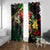 Lion King Africa Graffiti Street Art Window Curtain Bold Text and Neon Colors Design - Wonder Print Shop