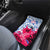Statue of Liberty Graffiti Street Art Car Mats America Text and 4th of July Theme in Red White and Blue Design - Wonder Print Shop