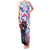 Statue of Liberty Graffiti Street Art Family Matching Tank Maxi Dress and Hawaiian Shirt America Text and 4th of July Theme in Red White and Blue Design - Wonder Print Shop