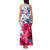 Statue of Liberty Graffiti Street Art Family Matching Tank Maxi Dress and Hawaiian Shirt America Text and 4th of July Theme in Red White and Blue Design - Wonder Print Shop