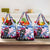 Statue of Liberty Graffiti Street Art Grocery Bag America Text and 4th of July Theme in Red White and Blue Design - Wonder Print Shop