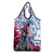 Statue of Liberty Graffiti Street Art Grocery Bag America Text and 4th of July Theme in Red White and Blue Design - Wonder Print Shop