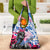 Statue of Liberty Graffiti Street Art Grocery Bag America Text and 4th of July Theme in Red White and Blue Design - Wonder Print Shop