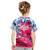 Statue of Liberty Graffiti Street Art Kid T Shirt America Text and 4th of July Theme in Red White and Blue Design - Wonder Print Shop