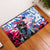 Statue of Liberty Graffiti Street Art Rubber Doormat America Text and 4th of July Theme in Red White and Blue Design - Wonder Print Shop