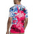 Statue of Liberty Graffiti Street Art Rugby Jersey America Text and 4th of July Theme in Red White and Blue Design - Wonder Print Shop