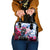 Statue of Liberty Graffiti Street Art Shoulder Handbag America Text and 4th of July Theme in Red White and Blue Design - Wonder Print Shop