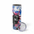 Statue of Liberty Graffiti Street Art Skinny Tumbler America Text and 4th of July Theme in Red White and Blue Design - Wonder Print Shop