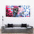 Statue of Liberty Graffiti Street Art Tapestry America Text and 4th of July Theme in Red White and Blue Design - Wonder Print Shop