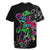 Teddy Bear Hip Hop Graffiti Street Art Rugby Jersey Crown Shades and Colorful Spray Paint Design - Wonder Print Shop