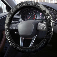 Teddy Bear Hip Hop Graffiti Street Art Steering Wheel Cover Crown Shades and Colorful Spray Paint Design - Wonder Print Shop