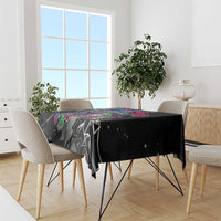 Teddy Bear Hip Hop Graffiti Street Art Tablecloth Crown Shades and Colorful Spray Paint Design - Wonder Print Shop