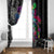 Teddy Bear Hip Hop Graffiti Street Art Window Curtain Crown Shades and Colorful Spray Paint Design - Wonder Print Shop