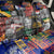 Nelson Mandela Back Car Seat Cover Street Spray Art Recreating The Life Of A Great Man - Wonder Print Shop