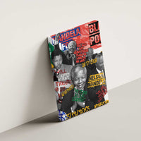 Nelson Mandela Canvas Wall Art Street Spray Art Recreating The Life Of A Great Man - Wonder Print Shop