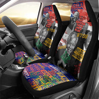 Nelson Mandela Car Seat Cover Street Spray Art Recreating The Life Of A Great Man - Wonder Print Shop