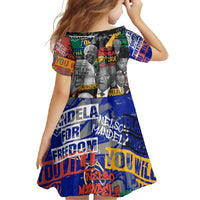 Nelson Mandela Family Matching Tank Maxi Dress and Hawaiian Shirt Street Spray Art Recreating The Life Of A Great Man - Wonder Print Shop