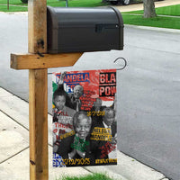 Nelson Mandela Garden Flag Street Spray Art Recreating The Life Of A Great Man - Wonder Print Shop