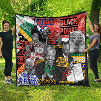 Nelson Mandela Quilt Street Spray Art Recreating The Life Of A Great Man - Wonder Print Shop