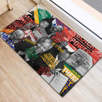 Nelson Mandela Rubber Doormat Street Spray Art Recreating The Life Of A Great Man - Wonder Print Shop