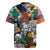 Nelson Mandela Rugby Jersey Street Spray Art Recreating The Life Of A Great Man - Wonder Print Shop