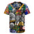 Nelson Mandela Rugby Jersey Street Spray Art Recreating The Life Of A Great Man - Wonder Print Shop