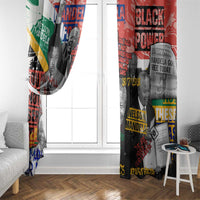 Nelson Mandela Window Curtain Street Spray Art Recreating The Life Of A Great Man - Wonder Print Shop