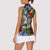 Nelson Mandela Women Sleeveless Polo Shirt Street Spray Art Recreating The Life Of A Great Man - Wonder Print Shop