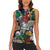 Nelson Mandela Women Sleeveless Polo Shirt Street Spray Art Recreating The Life Of A Great Man - Wonder Print Shop