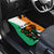 Ivory Coast Car Mats with Tribal Elephant and Paint Splash Design - Wonder Print Shop