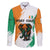 Ivory Coast Family Matching Puletasi and Hawaiian Shirt with Tribal Elephant and Paint Splash Design - Wonder Print Shop