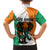 Ivory Coast Family Matching Tank Maxi Dress and Hawaiian Shirt with Tribal Elephant and Paint Splash Design - Wonder Print Shop